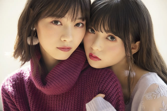 乃木坂46の西野七瀬と齋藤飛鳥がミューズを務める Grl から秋の新作画像が登場 ドキっとさせるツーショットも公開 Anemo