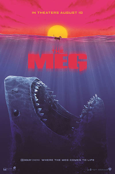 映画 ｍｅｇ ザ モンスター 公開中 映画史に残る不朽の名作 ジョーズ にオマージュをささげたスペシャルポスター解禁 Anemo