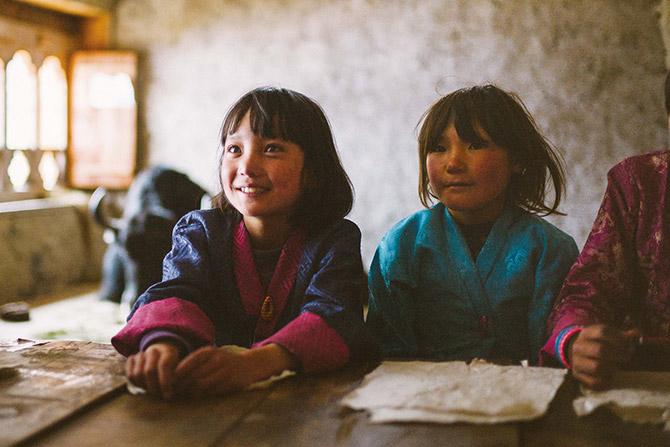ブータン 山の教室