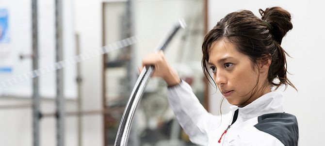 水上のフライト