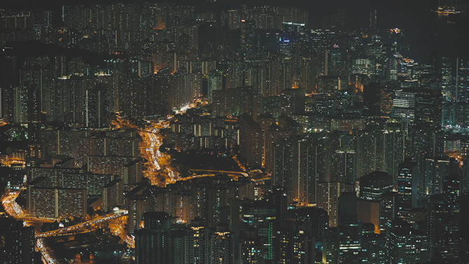 香港画