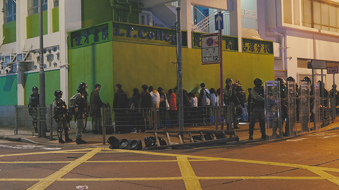 香港画