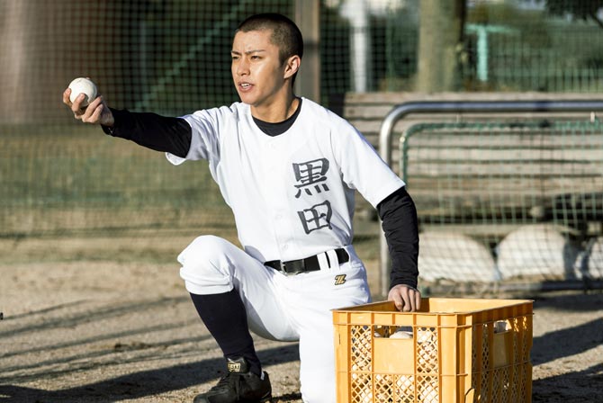 野球部に花束を