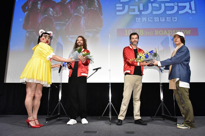 シャイニー・シュリンプス!世界に羽ばたけ