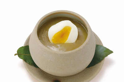 京都永楽屋の「栗ぜんざい」「栗羊羹」