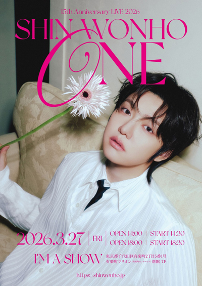 SHIN WONHO 15th Anniversary LIVE 2026 「ONE」