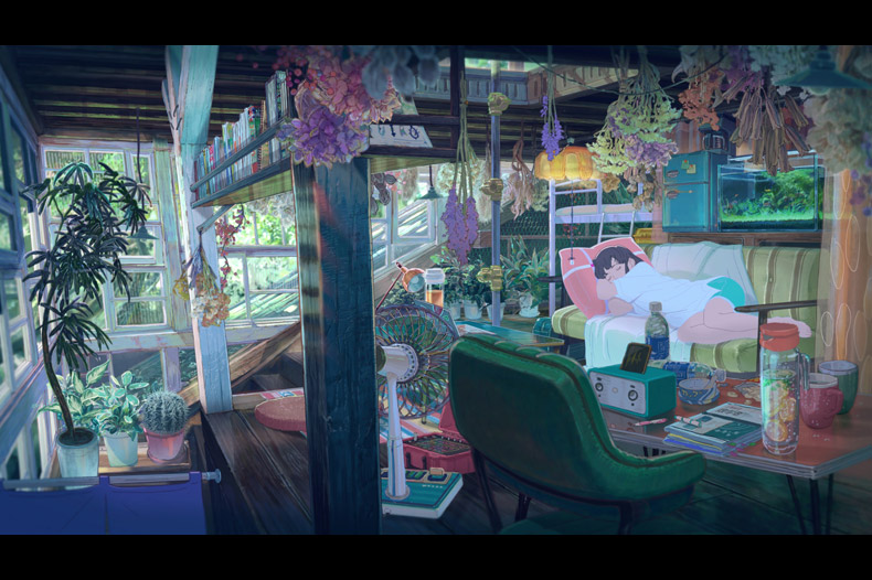 花緑青が明ける日に