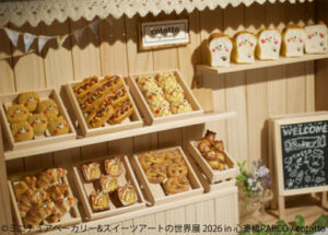 ミニチュアベーカリー＆スイーツアートの世界展