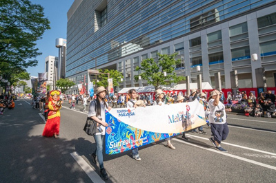 博多どんたく港まつり「マレーシアどんたく隊」