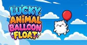ラッキーどうぶつふわふわ風船