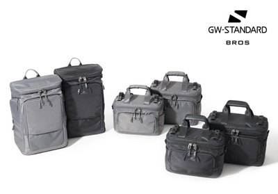 コスパに優れた本格派カメラバッグブランド「GW-STANDARD」より上品な素材感と高い収納力を兼ね備えた「ブロスシリーズ」新発売！