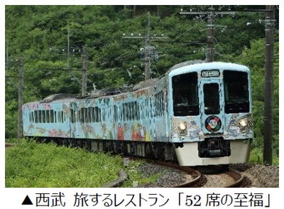 THE ALFEEコラボツアー 第3弾 デビュー52周年を迎える8月25日に祝おう 西武 旅するレストラン「52席の祝福」日帰りツアー5月27日（水）販売開始