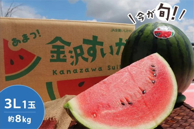 石川県産「金沢すいか」を「ＪＡタウン」のショップ「かが・のと味自慢」で販売開始！