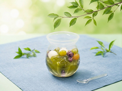 新茶ゼリー