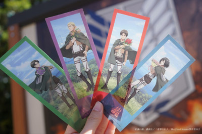 明日からスタート！発見した巨人をSNSで報告せよ！TVアニメ『進撃の巨人』×ニジゲンノモリ コラボイベントSNSキャンペーンに新たなノベルティが登場