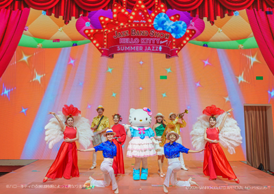 【三宮から約40分】 夏のお出かけはハローキティが歌って踊るシアターレストランへ！ HELLO KITTY SHOW BOX夏公演 『Hello Kitty Jazz Caliente!!』　7月2日開催