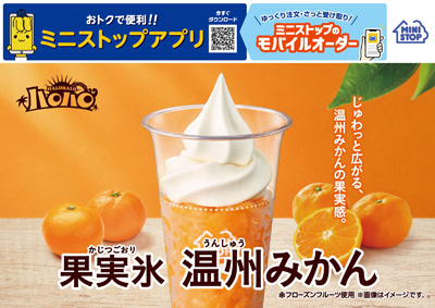 待望の復活!じゅわっと広がる、温州みかんの果実感。ハロハロ 果実氷温州みかん
