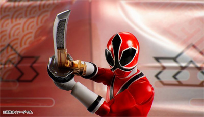 一筆奏上！『侍戦隊シンケンジャー』より、「シンケンレッド」がS.H.Figuarts（真骨彫製法）で登場！