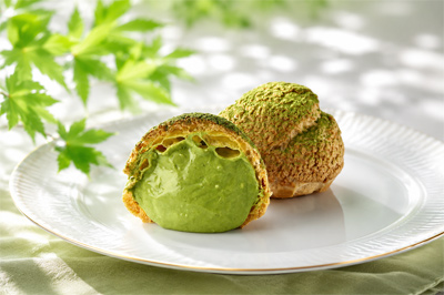 パティスリー洛甘舎「洛甘シュー＜抹茶＞」発売中