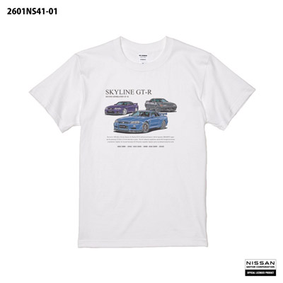 スカイライン GT-R の3台を一枚に。「SKYLINE GT-R Tシャツ」が新登場、Amazon.co.jp にて予約販売を開始しました！